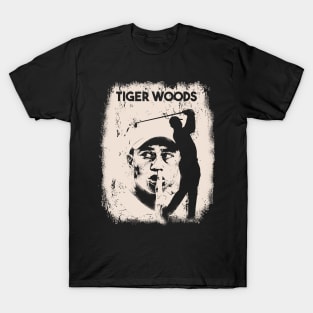 Vintage Distressed Tiger Woods T-Shirt